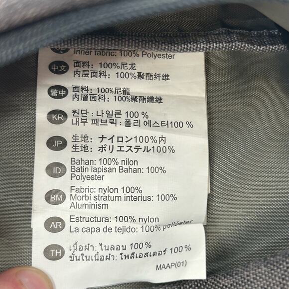 AONIJIE Outdoor Sports Waist Bag Fanny Pack 2 Zip and One Hook and Loop Pocket - Picture 6 of 9